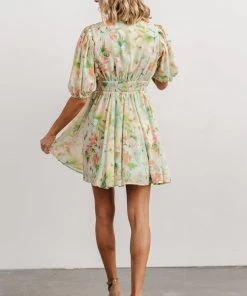 FT Keilani Short Dress | Multi Floral Dresses