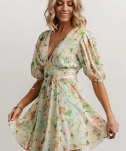 FT Keilani Short Dress | Multi Floral Dresses
