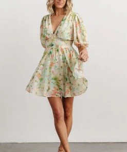 FT Keilani Short Dress | Multi Floral Dresses