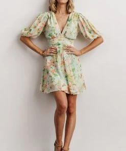 FT Keilani Short Dress | Multi Floral Dresses