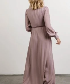 Soi Kelsey Wrap Dress | Dusty Lilac