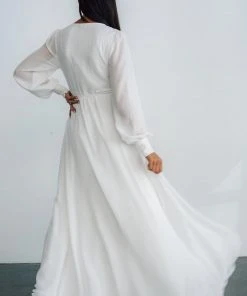 Soi Kelsey Wrap Dress | Off White Dresses