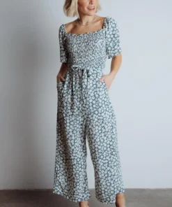 HAY Kendall Floral Jumpsuit | Blue