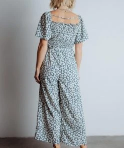 HAY Kendall Floral Jumpsuit | Blue