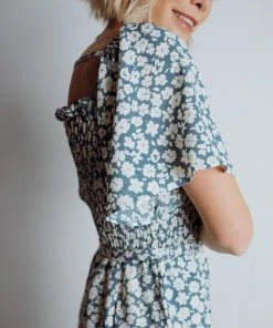 HAY Kendall Floral Jumpsuit | Blue