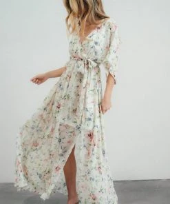 BB Custom Kia Kimono Maxi Dress | Spring Floral Dresses