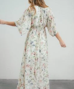 BB Custom Kia Kimono Maxi Dress | Spring Floral Dresses