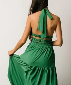 FT Dresses Knoxville Halter Maxi Dress | Green 17 FT Dresses Knoxville Halter Maxi Dress | Green