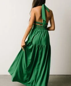 FT Dresses Knoxville Halter Maxi Dress | Green 16 FT Dresses Knoxville Halter Maxi Dress | Green