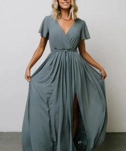 Dresses Kristina Maxi Dress | Dusty Blue