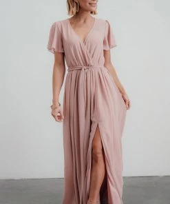 Kristina Maxi Dress | Dusty Rose