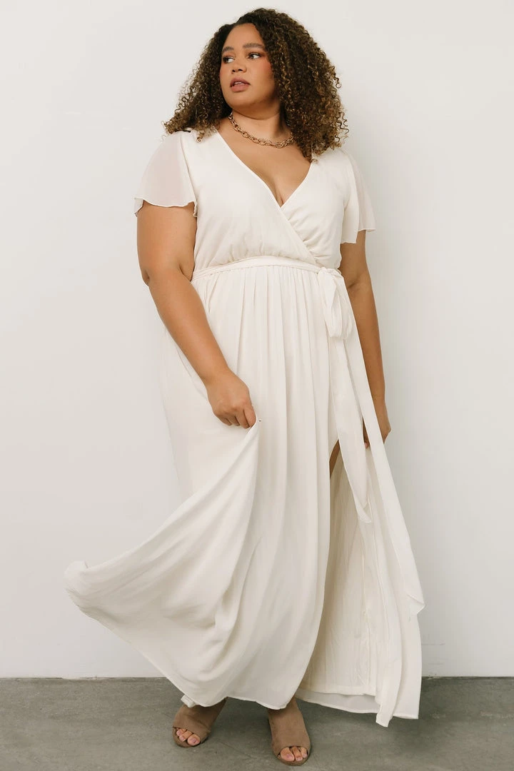 Kristina Maxi Dress | Ivory Dresses 4 Kristina Maxi Dress | Ivory Dresses