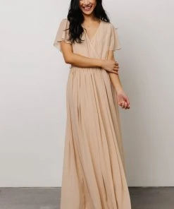 Kristina Maxi Dress | Natural Dresses