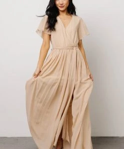 Kristina Maxi Dress | Natural Dresses