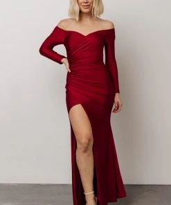 RR Laia Gown | Burgundy Dresses