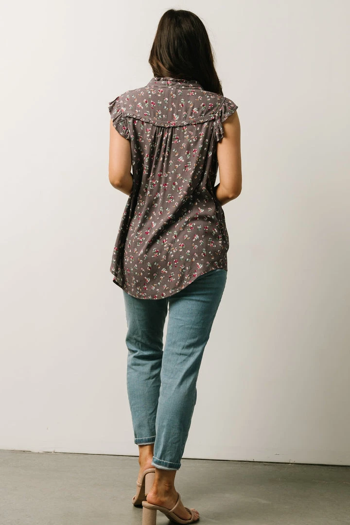 KA Lars Top | Mauve Multi Floral Boho 3 KA Lars Top | Mauve Multi Floral Boho