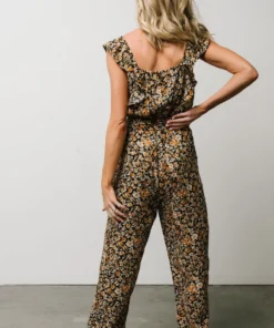 HAY Boho Lauretta Jumpsuit | Orange Floral