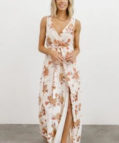 BB Custom Lennon Velvet Maxi Dress | Cream Floral 7 BB Custom Lennon Velvet Maxi Dress | Cream Floral