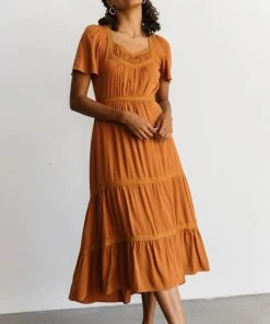 POL Dresses Lumi Tiered Maxi Dress | Nutmeg