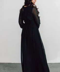 RR Lydia Maxi Dress | Black