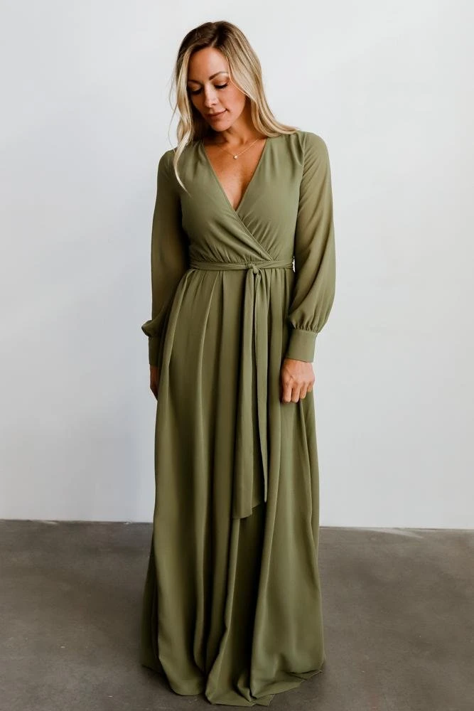 RR Lydia Maxi Dress | Dusty Olive Dresses RR Lydia Maxi Dress | Dusty Olive Dresses