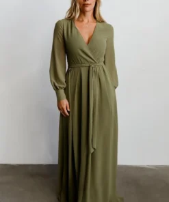 RR Lydia Maxi Dress | Dusty Olive Dresses 6 RR Lydia Maxi Dress | Dusty Olive Dresses