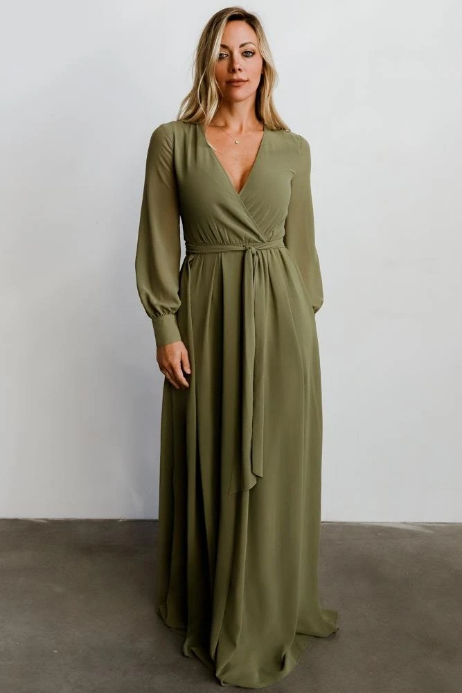 RR Lydia Maxi Dress | Dusty Olive Dresses RR Lydia Maxi Dress | Dusty Olive Dresses