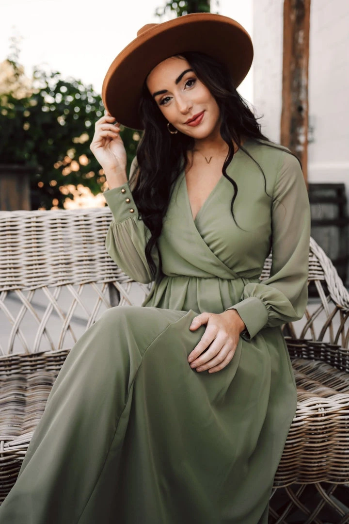 RR Lydia Maxi Dress | Dusty Olive Dresses RR Lydia Maxi Dress | Dusty Olive Dresses