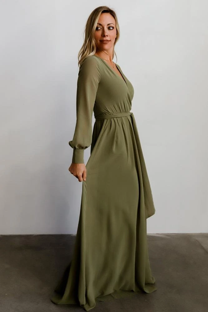 RR Lydia Maxi Dress | Dusty Olive Dresses RR Lydia Maxi Dress | Dusty Olive Dresses