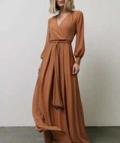 RR Lydia Maxi Dress | Light Copper
