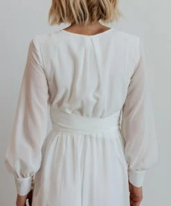 RR Lydia Maxi Dress | Off White