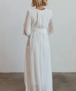 RR Lydia Maxi Dress | Off White