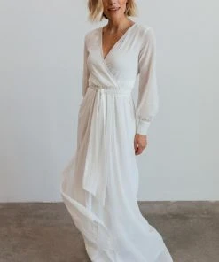 RR Lydia Maxi Dress | Off White