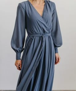 RR Dresses Lydia Maxi Dress | Slate Blue
