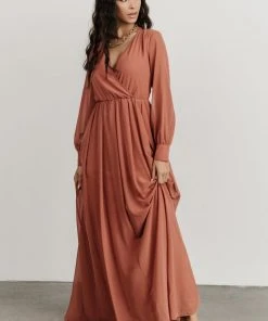 RR Lydia Maxi Dress | Dusty Clay