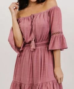 Dresses Magnolia Off Shoulder Mini Dress | Rose