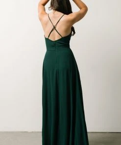 Soi Marjorie Maxi Gown | Hunter Green Dresses