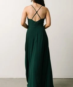 Soi Marjorie Maxi Gown | Hunter Green Dresses