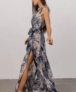 DD Marley Maxi Dress | Navy Print Dresses