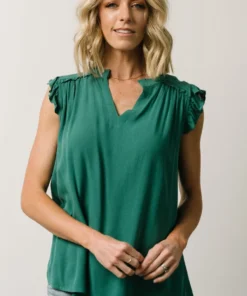 KA Mason Top | Lagoon