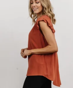 KA Mason Top | Rust 10 KA Mason Top | Rust