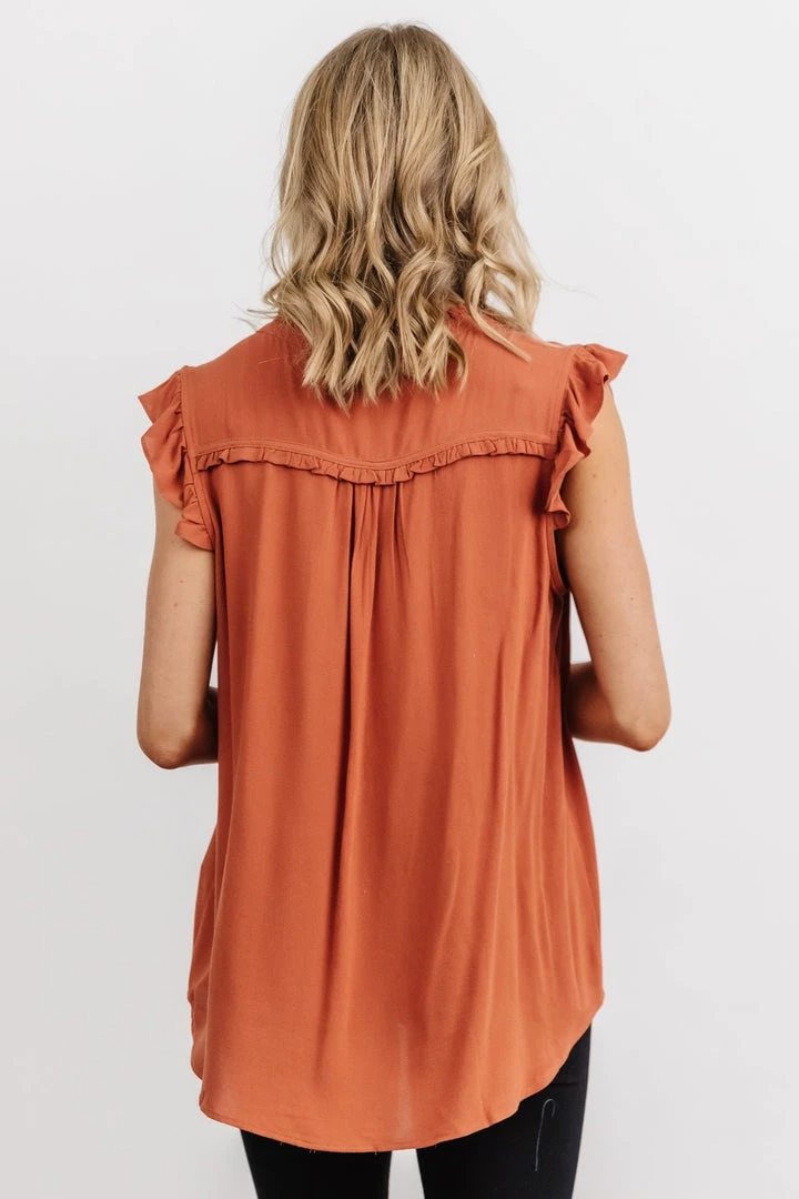 KA Mason Top | Rust 4 KA Mason Top | Rust