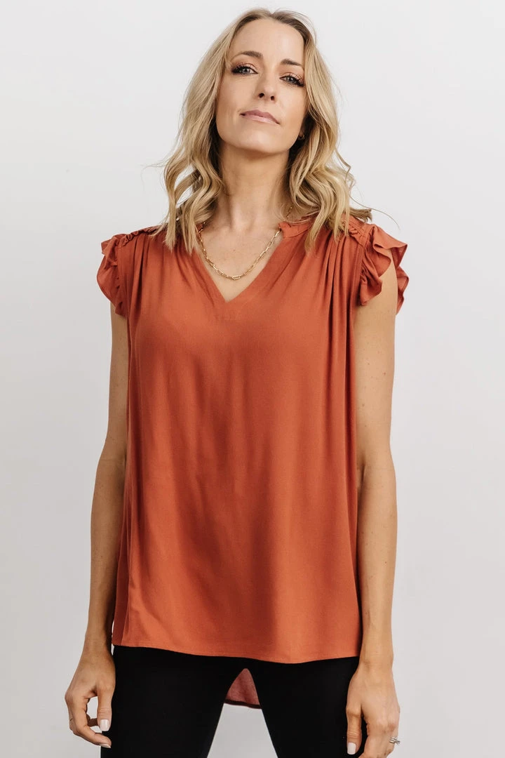 KA Mason Top | Rust 3 KA Mason Top | Rust