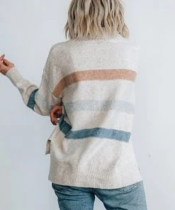 LUM Tops Mavis Stripe Sweater | Natural
