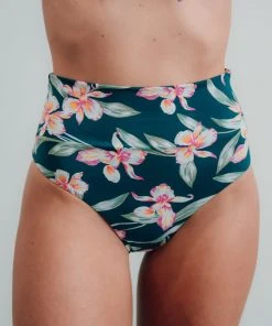 EN Miami Bikini Bottom | Topaz Floral Swim