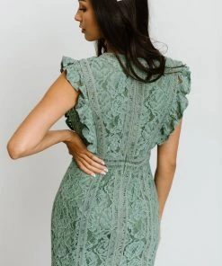 BB Custom Monroe Lace Dress | Sage Dresses