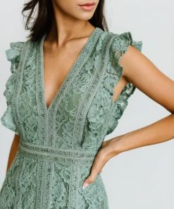 BB Custom Monroe Lace Dress | Sage Dresses