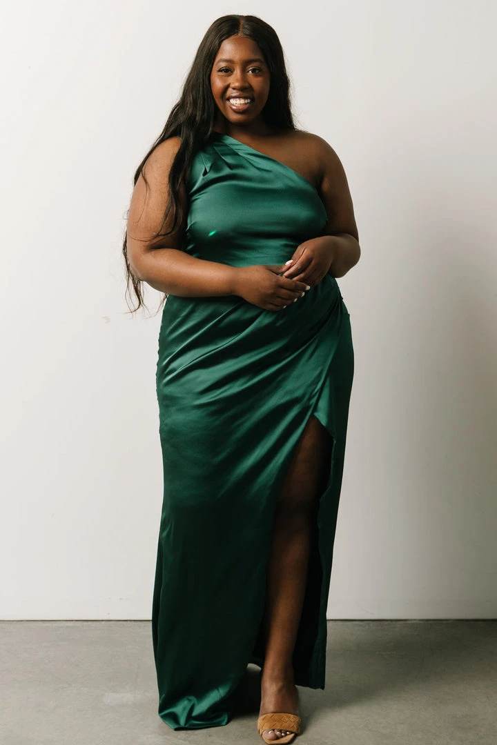 SL Morgan One Shoulder Gown | Emerald Dresses 9 SL Morgan One Shoulder Gown | Emerald Dresses