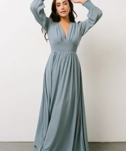 BB Custom Dresses Olivia Maxi Dress | Blue