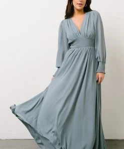 BB Custom Dresses Olivia Maxi Dress | Blue